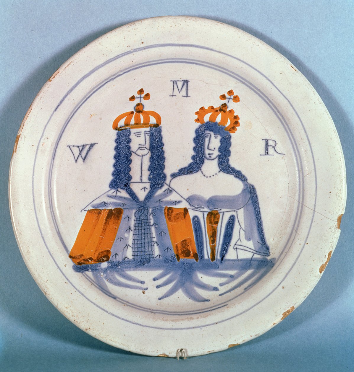 Ón-mázas cserépedény, Lambeth, 1689 körül (kerámia) alkotó: English School