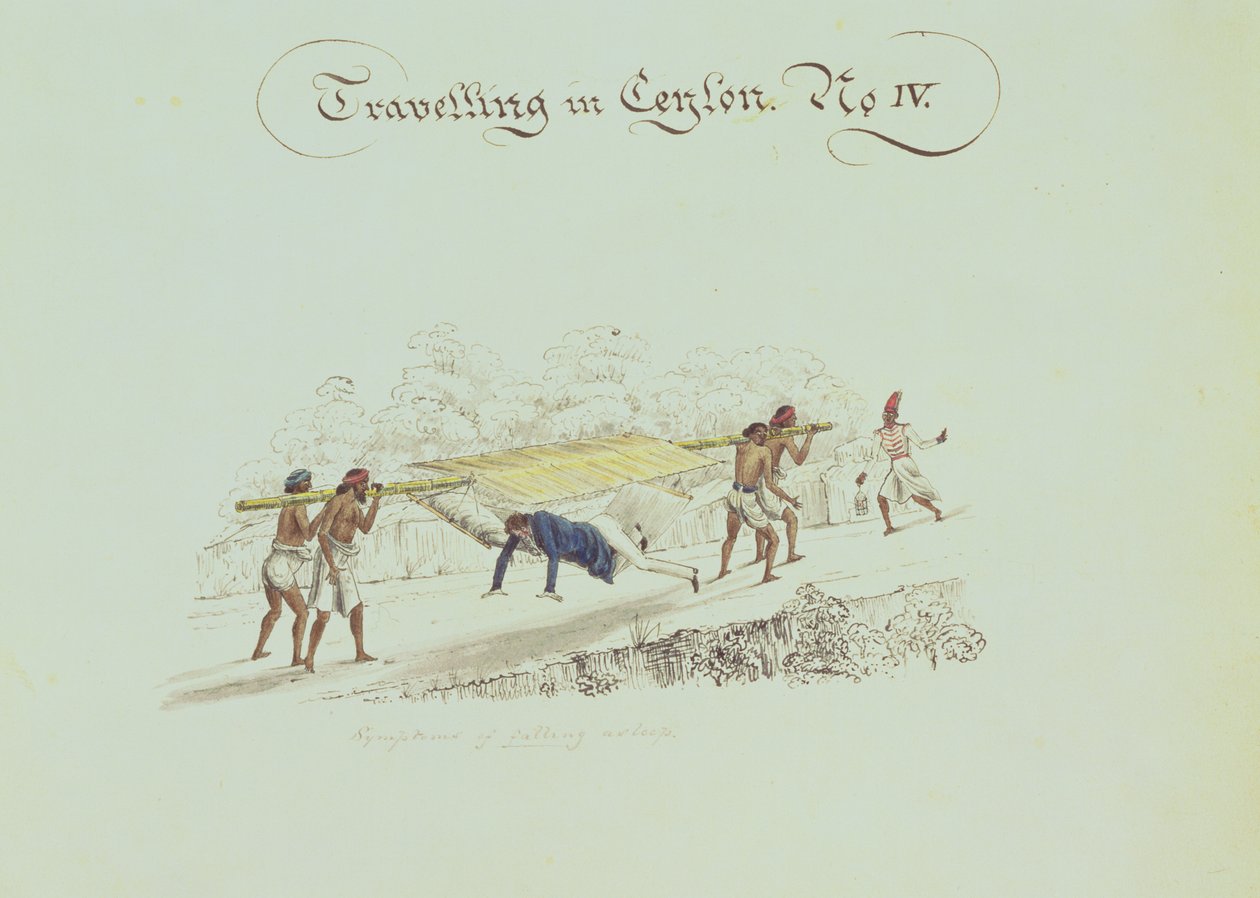 Utazás Ceylonban IV. sz., 1835 körül alkotó: English School