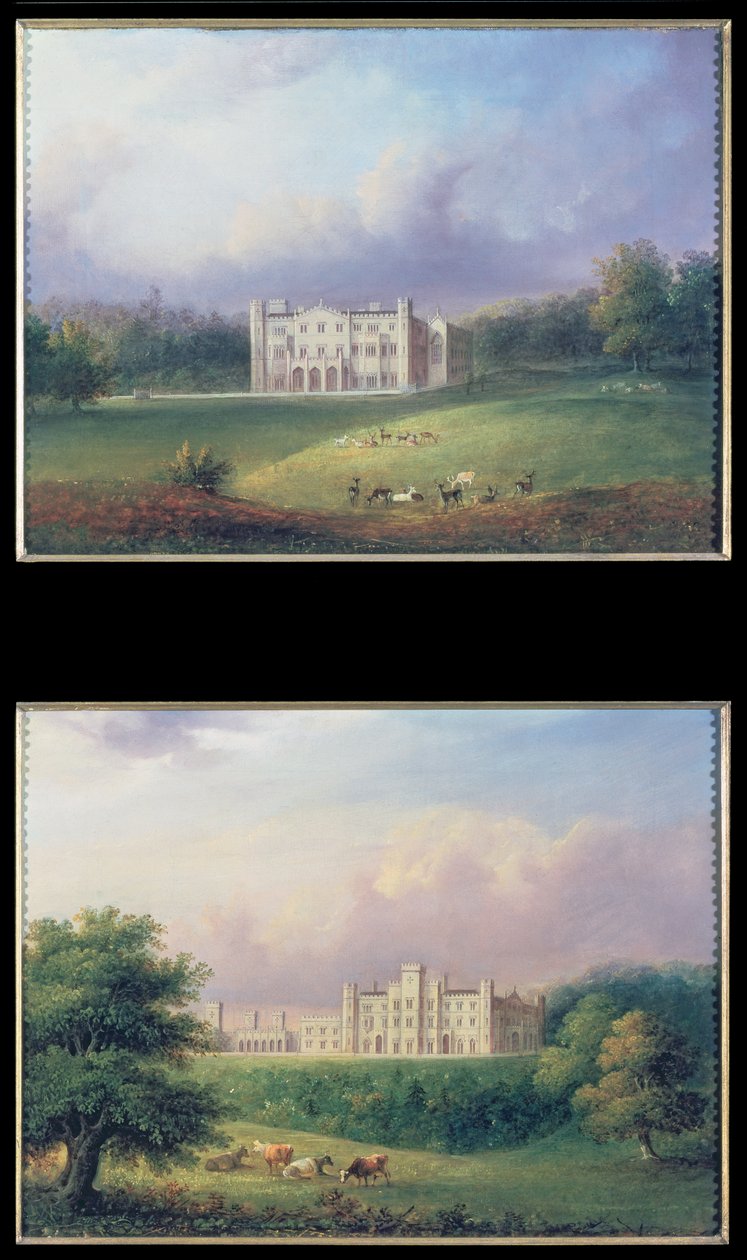 Az Apley Priory két képe alkotó: English School