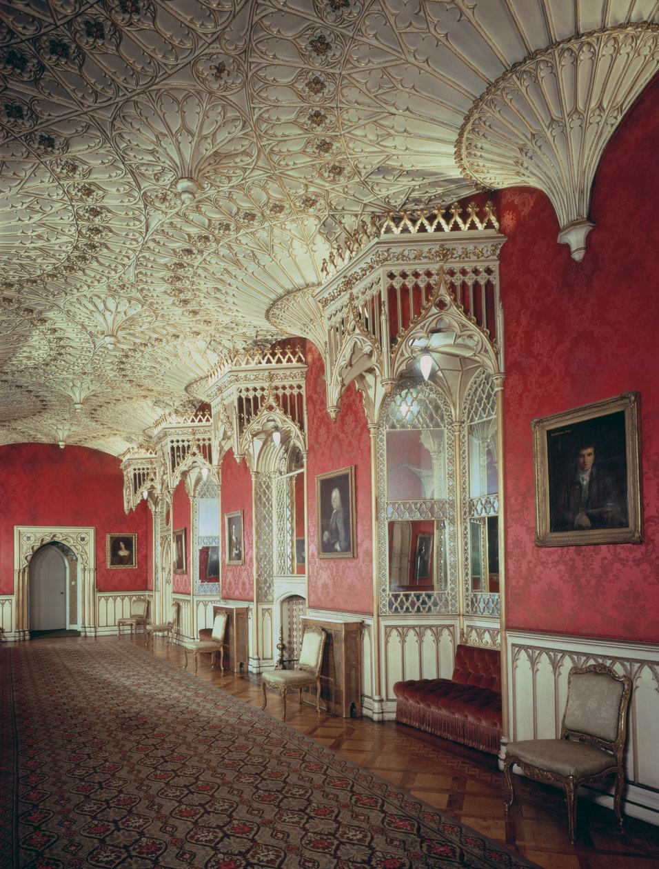 A nagyterem látképe, 1750-1770 alkotó: English School