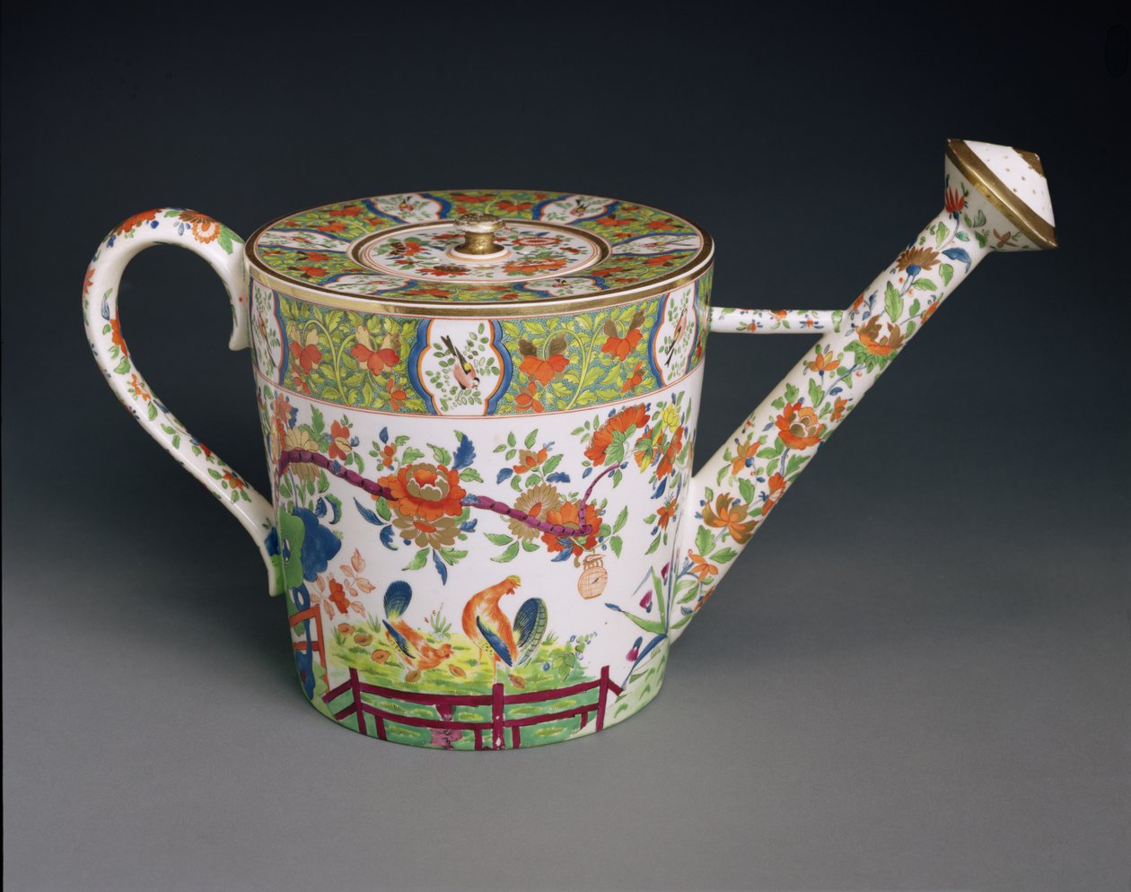 Locsolókanna, 1810-20 körül (porcelán) alkotó: English School