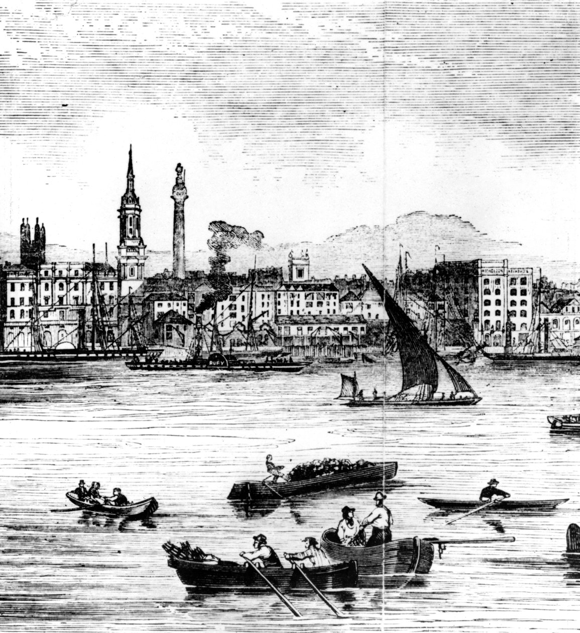 Kikötők a Temzén, a St. Benet
