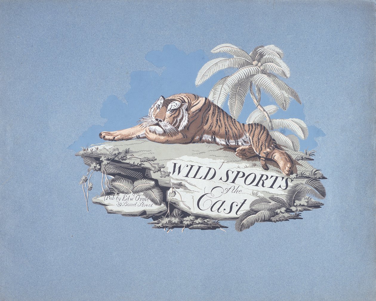 Kelet vad sportjai, Thomas Williamson „Oriental Field Sports” című kiadványából, pub. készítette: Edward Orme, 1807 (stencil) alkotó: English School