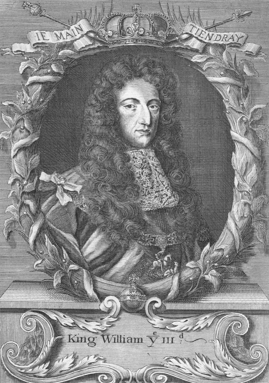 III. Vilmos (1650-1702) Anglia királya és városháza vezetője alkotó: English School