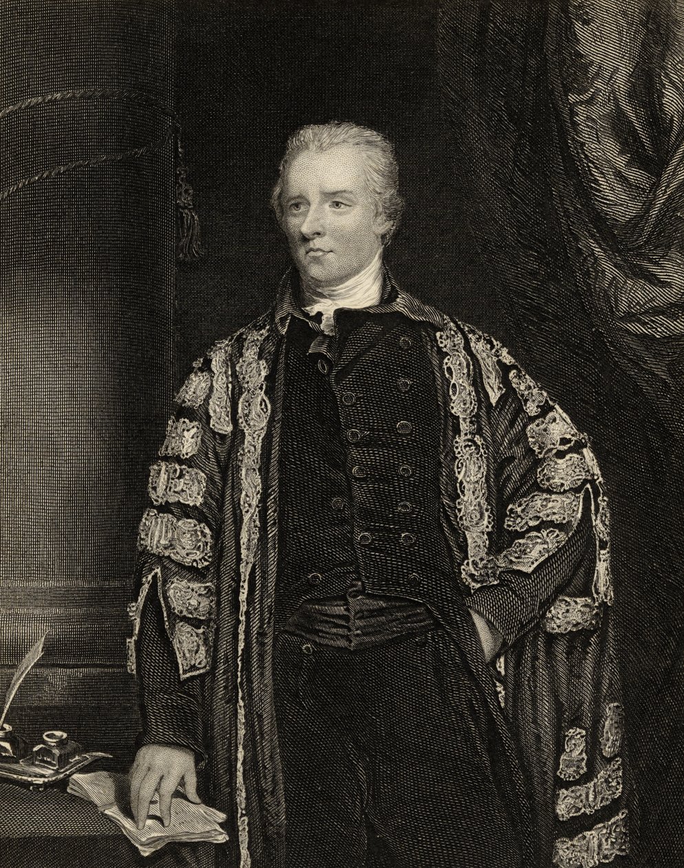 Ifjabb William Pitt (1759-1806) alkotó: English School