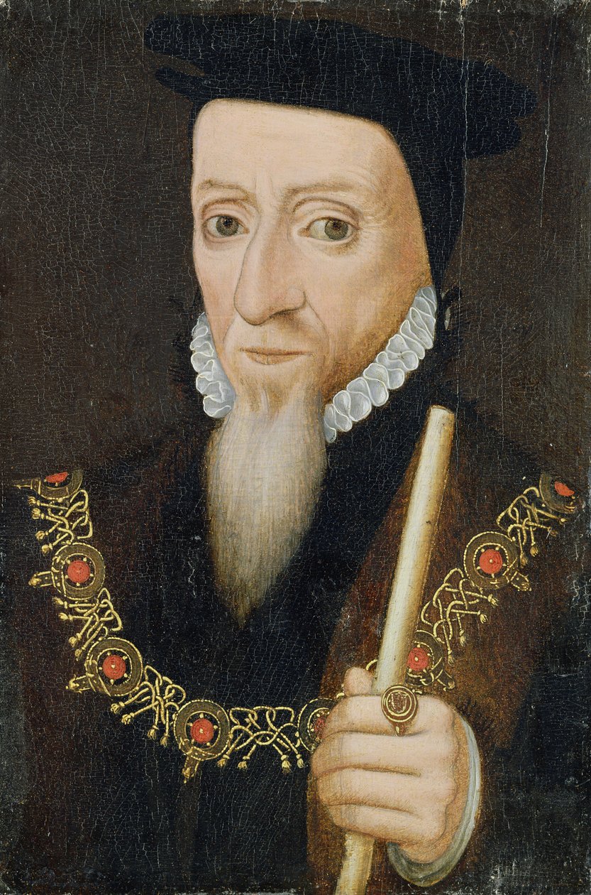 William Powlett (1475-1572) Winchester 1. márkija, 1560-70 körül alkotó: English School