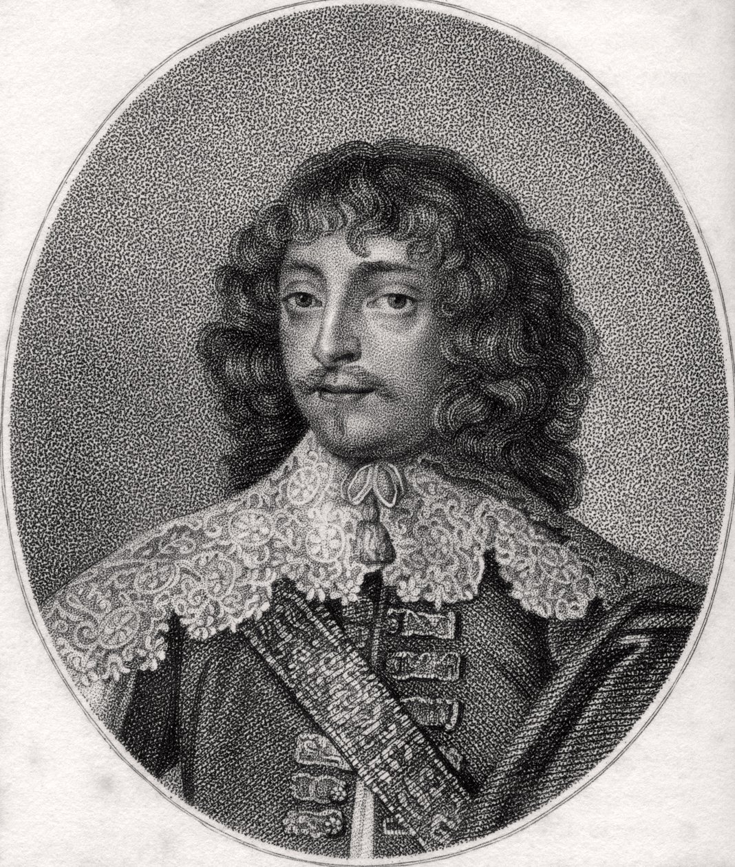 William Villiers, illusztráció a „Királyi és nemes szerzők katalógusa V. kötetéből”, 1806-ban megjelent alkotó: English School