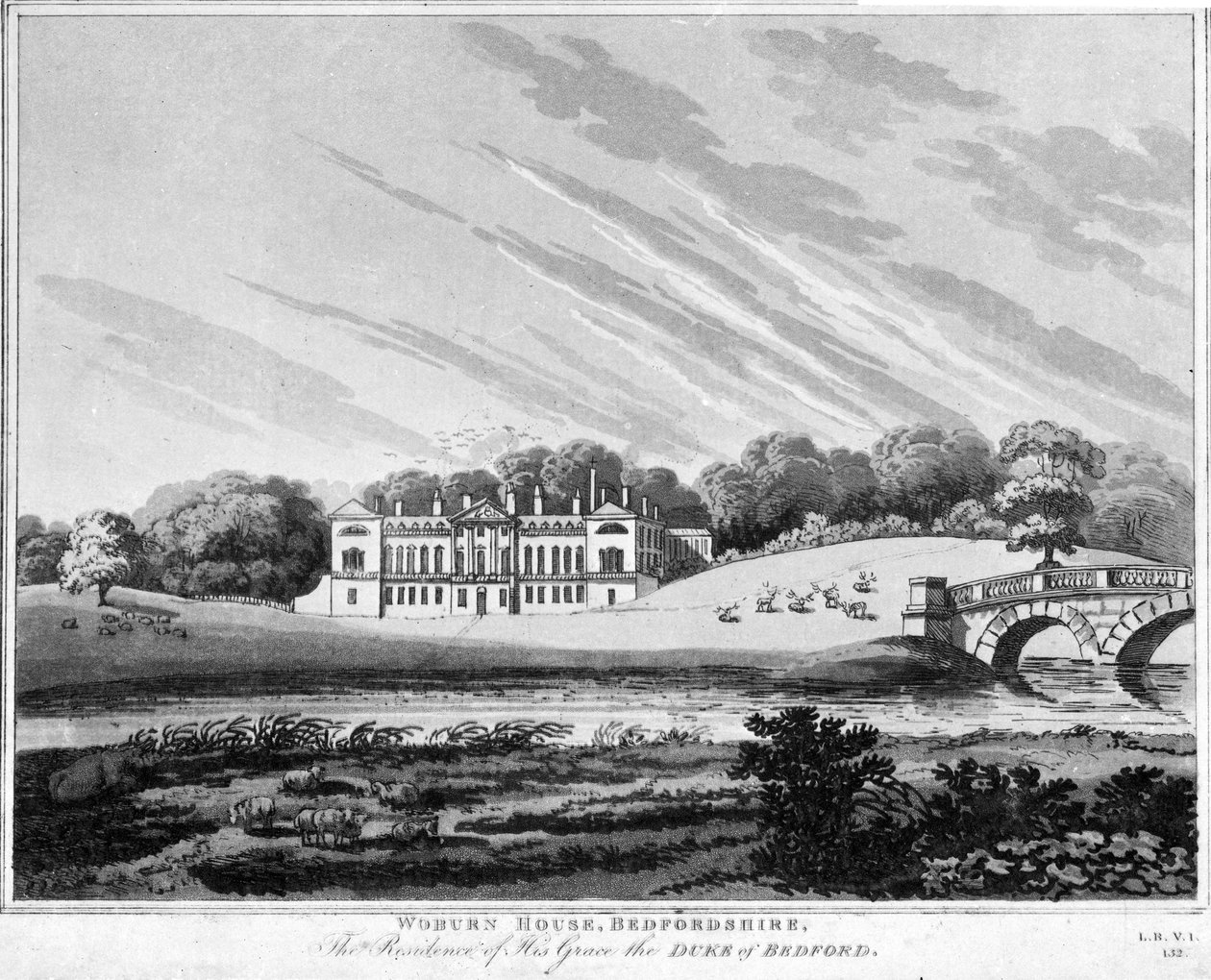 Woburn Abbey, Bedfordshire alkotó: English School