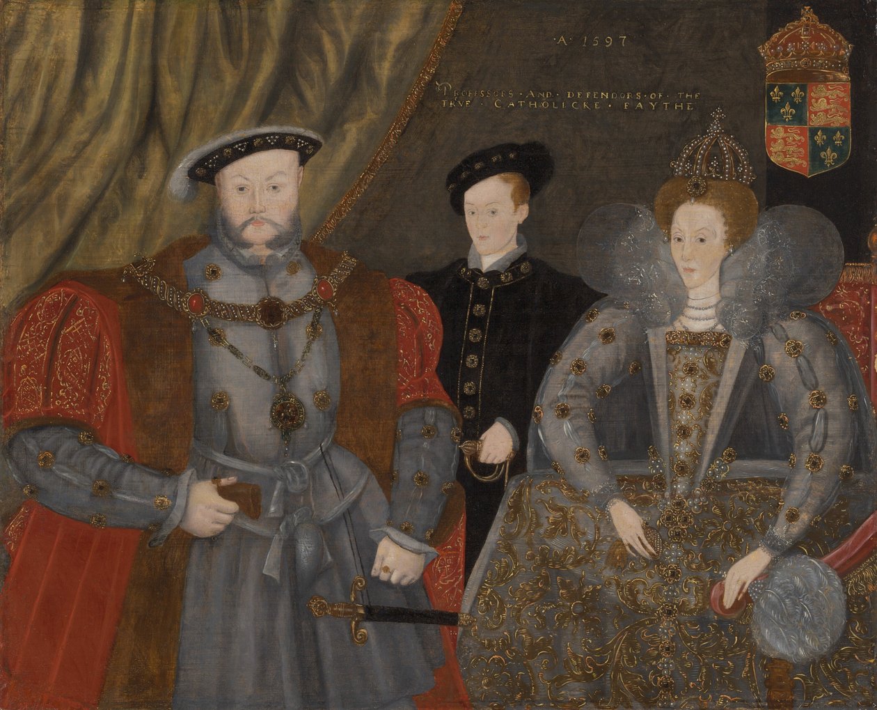 VIII. Henrik, I. Erzsébet és VI. Edward alkotó: English