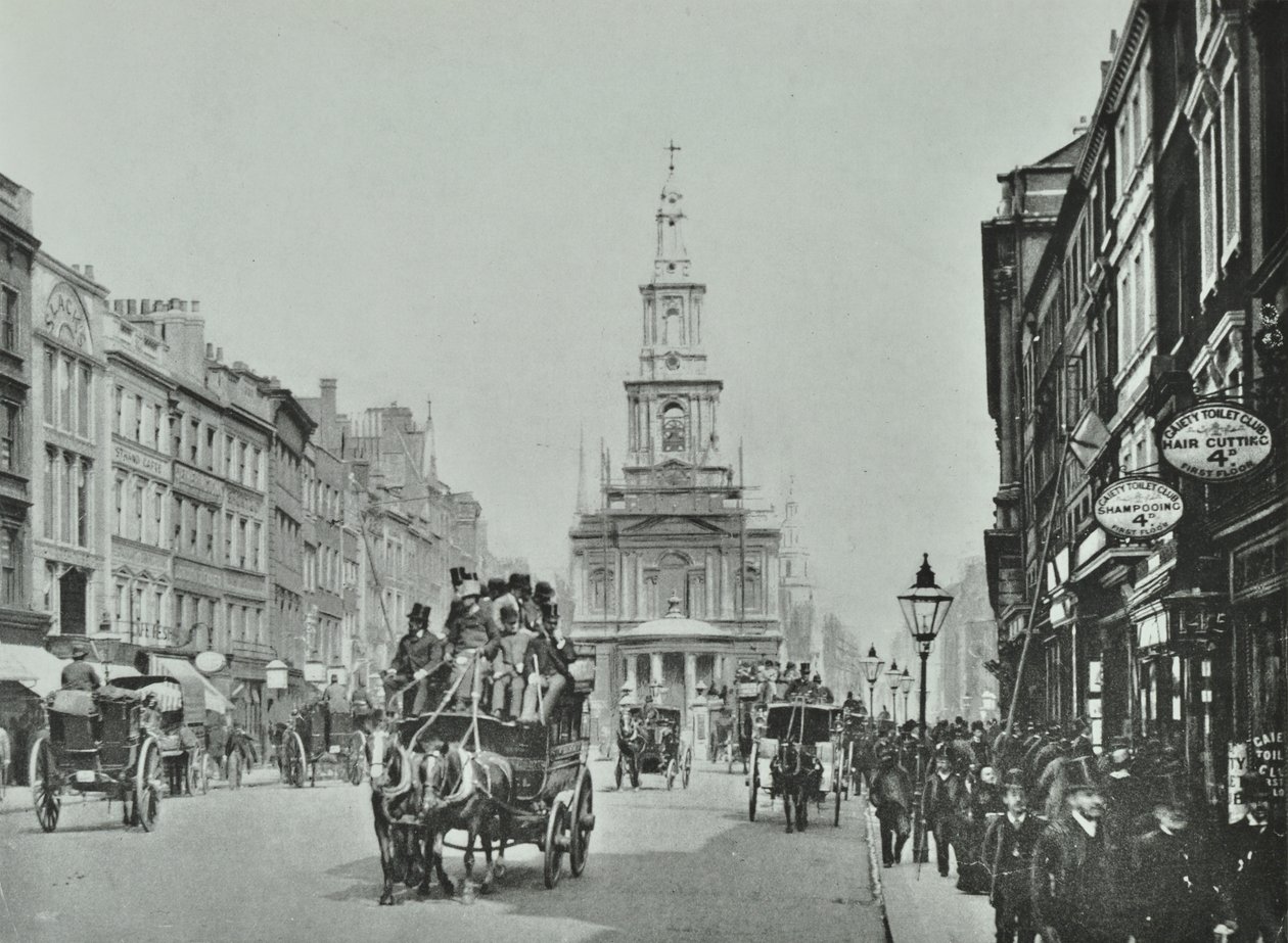4-10 Strand, Westminster LB: homlokzati magasságok, 1895 alkotó: English Photographer
