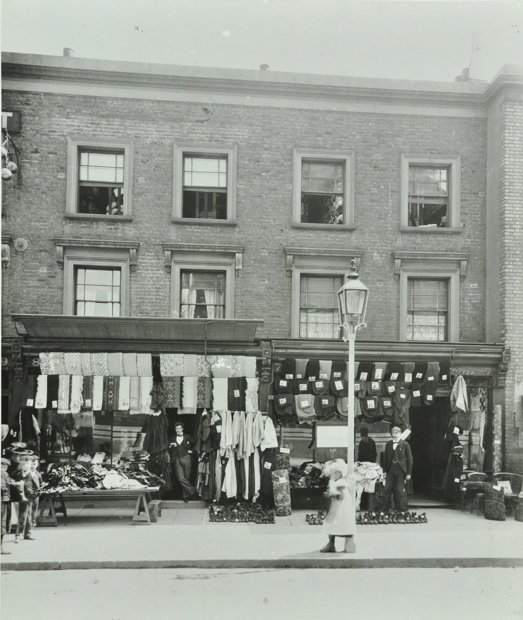 7-8 Gainsborough Road: homlokzati magasságok, London, 1899 alkotó: English Photographer