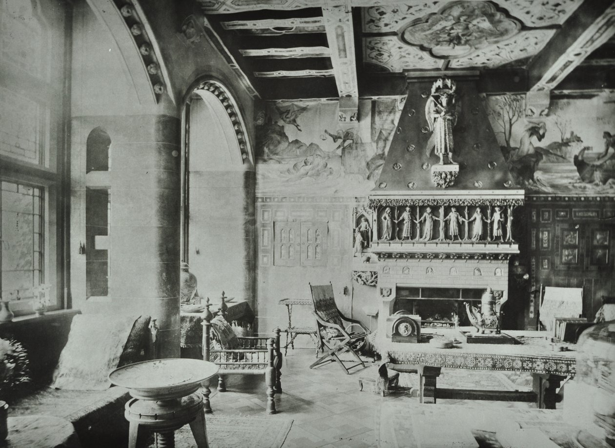9 Melbury Road: szalon, 1890 alkotó: English Photographer