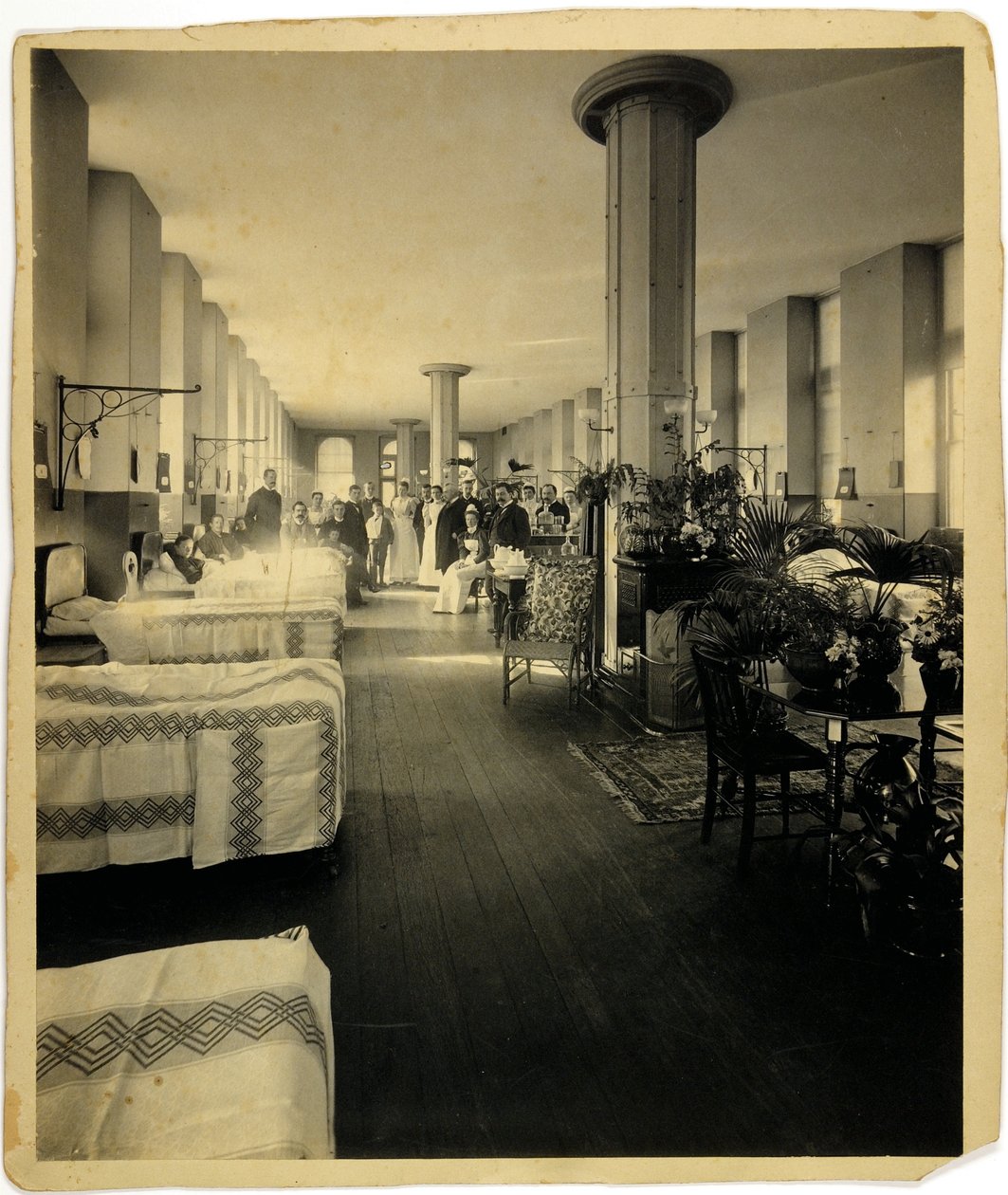 A St. Thomas Kórházban, Londonban, C.1900 alkotó: English Photographer