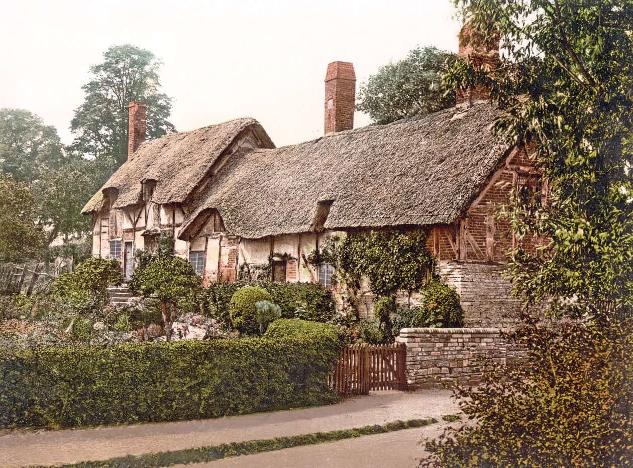 Anne Hathaways nyaraló Stratford-upon-Avonban, 1890-1900 alkotó: English Photographer