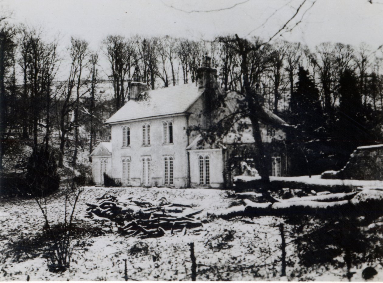 Asham House Beddingham közelében, East Sussexben alkotó: English Photographer