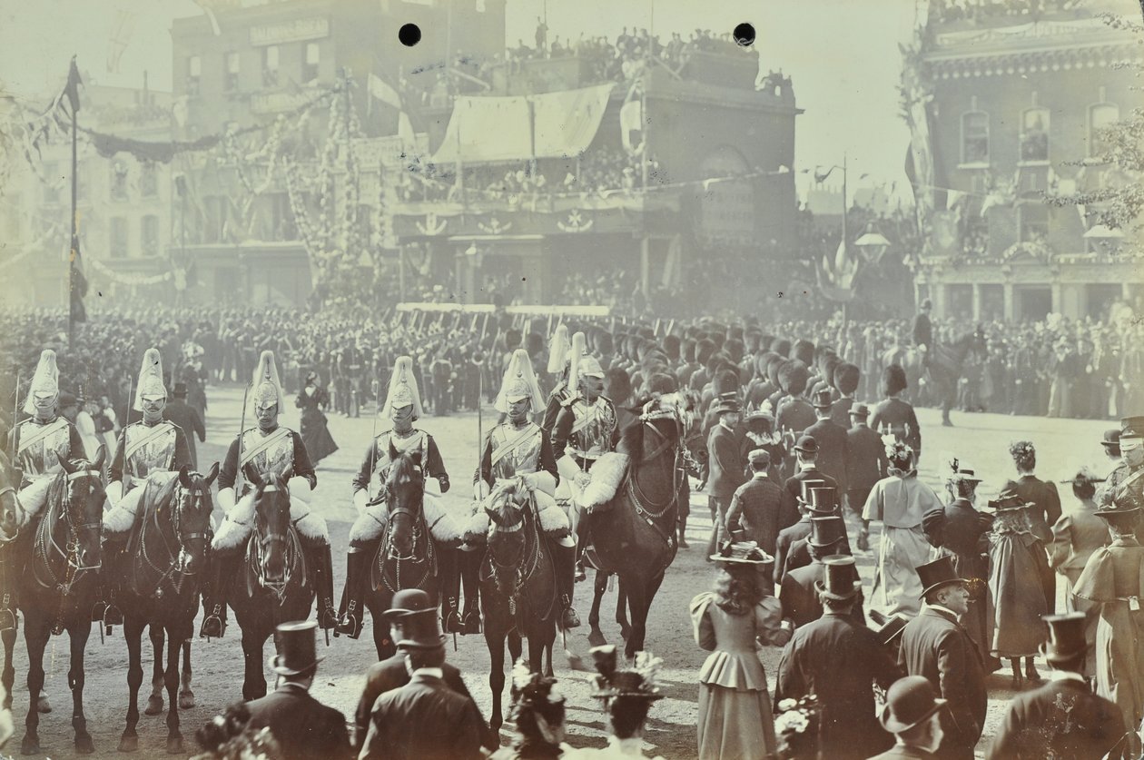 Blackwall alagút: a walesi herceg, később VII. Edward király és Alexandria hercegnő jelenléte az alagút ünnepélyes megnyitóján, 1897-ben alkotó: English Photographer