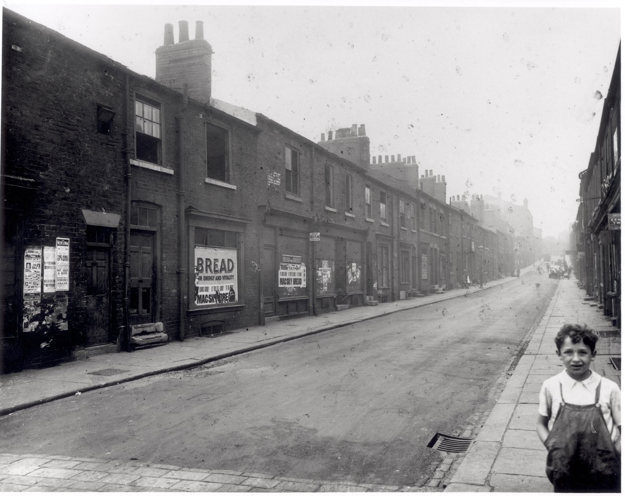 Byron Street, Leylands, Leeds, 1935. augusztus 14 alkotó: English Photographer