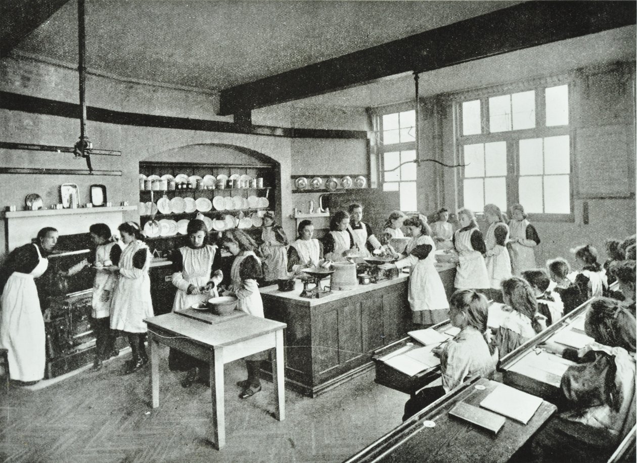 Szakácstanfolyam, 1896 alkotó: English Photographer