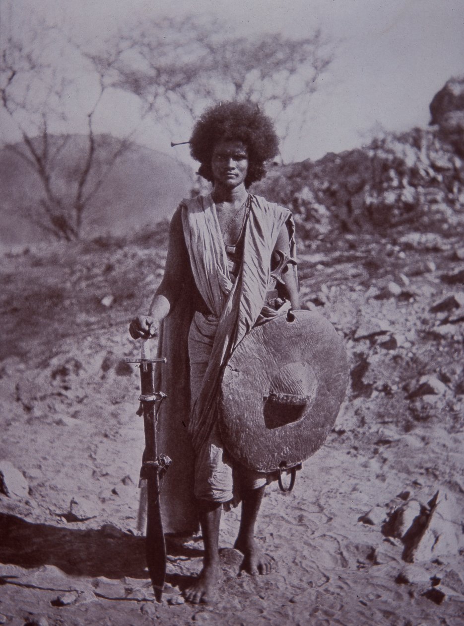 Dervish Hademdowah harcos, Szudán alkotó: English Photographer