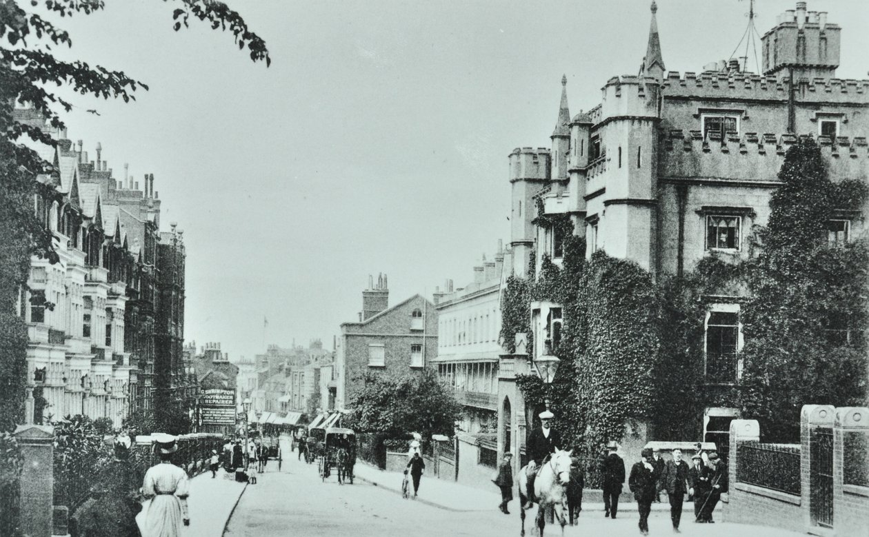 Ellerker College for the Daughters of Gentlemen, Richmond Hill, Richmond: általános nézet, 1895 alkotó: English Photographer