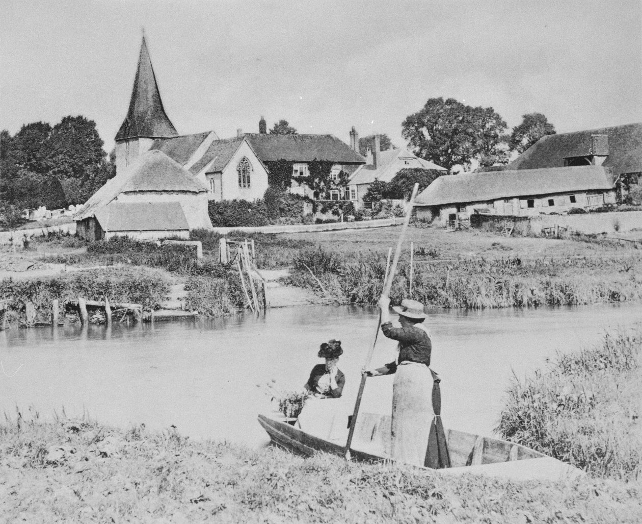 Komp az Arunon a sussexi Buryben alkotó: English Photographer