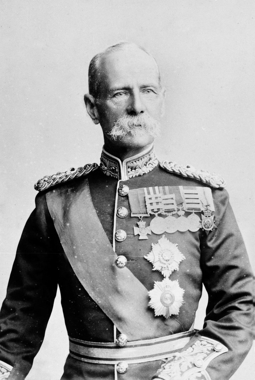 Lord Roberts marsall (1832-1914) teljes ruhában, 1895 körül alkotó: English Photographer