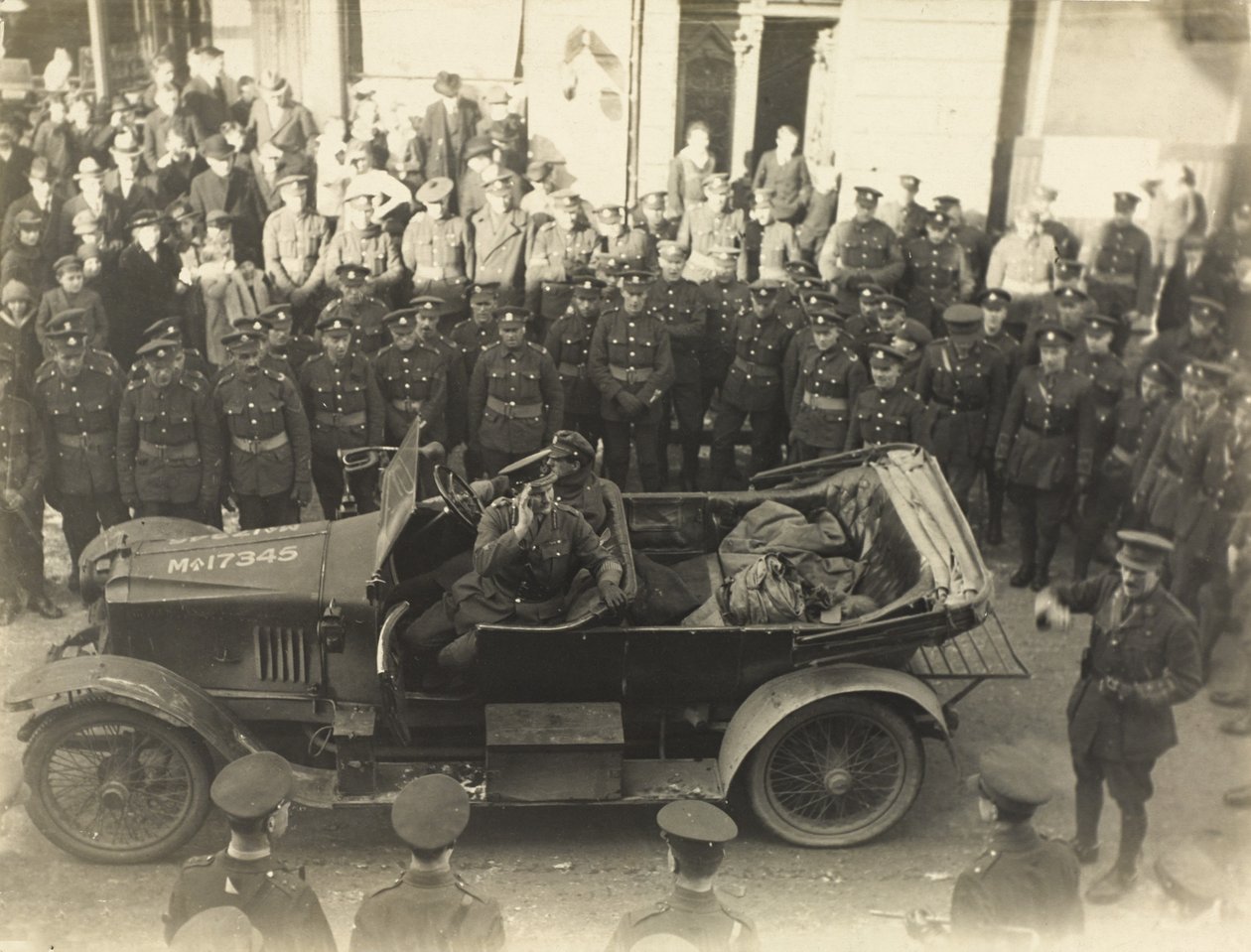 Az első világháborúhoz kapcsolódó 134 fényképet tartalmazó albumból, Nyugati Front, 1914-18 alkotó: English Photographer