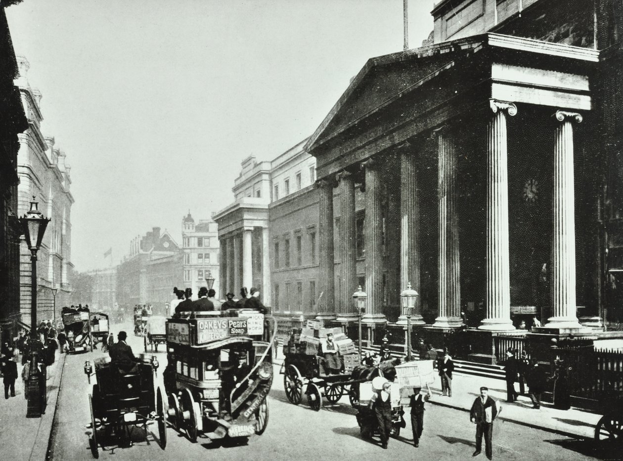 General Post Office, Saint Martins-le-Grand, City of London, 1890 alkotó: English Photographer