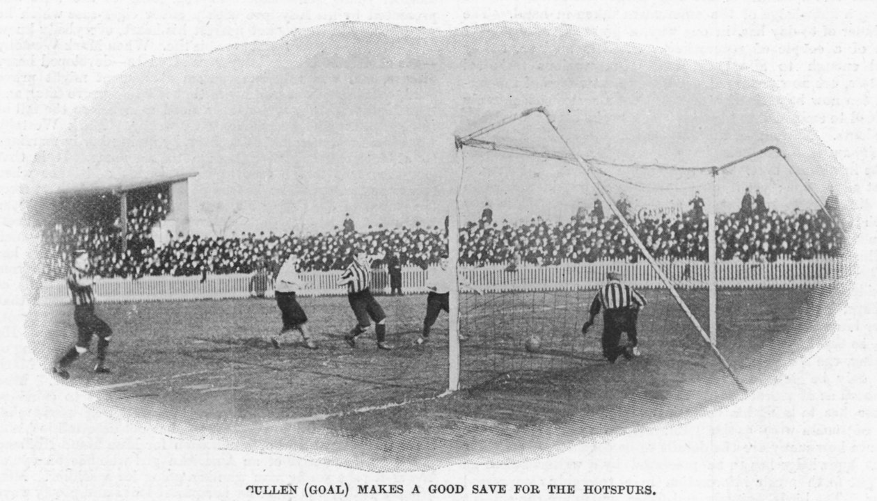 Gullen jól spórol a Hotspursnek, 1899 alkotó: English Photographer