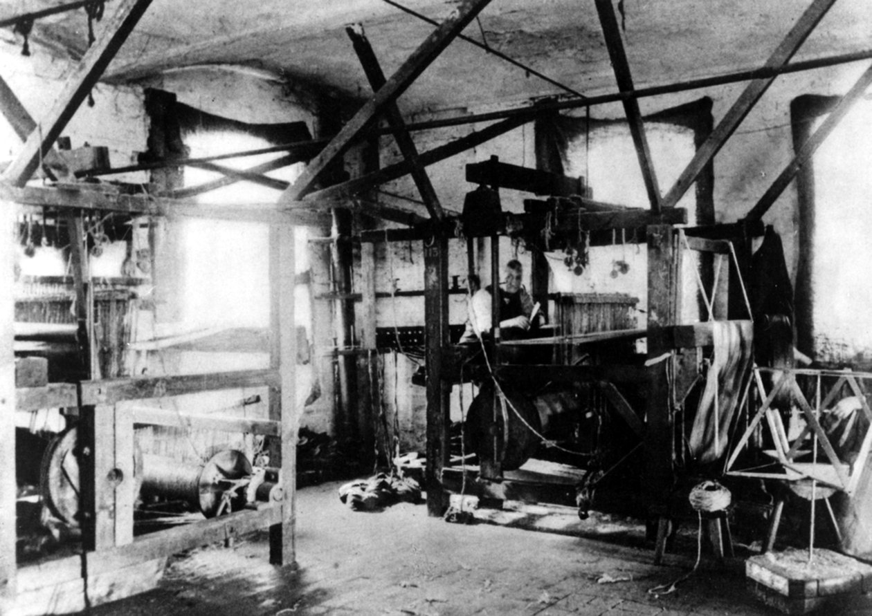 Kézi szövésű takács, Kidderminster alkotó: English Photographer
