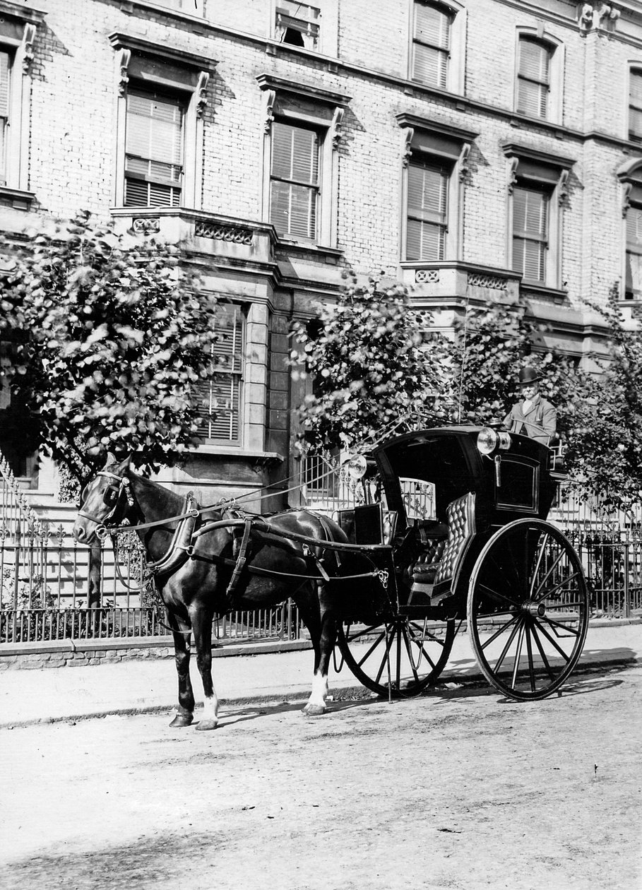 Hansom Cab alkotó: English Photographer