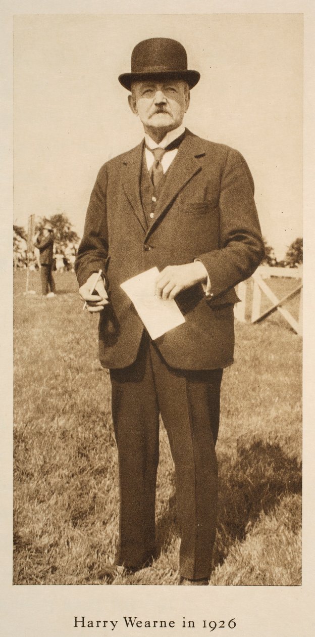 Harry Wearne 1926-ban (szépia fotó) alkotó: English Photographer