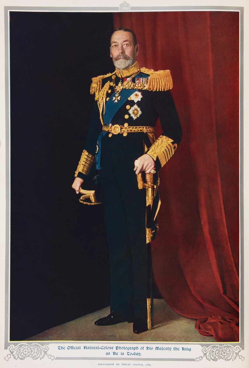 V. György király 1935-ben alkotó: English Photographer