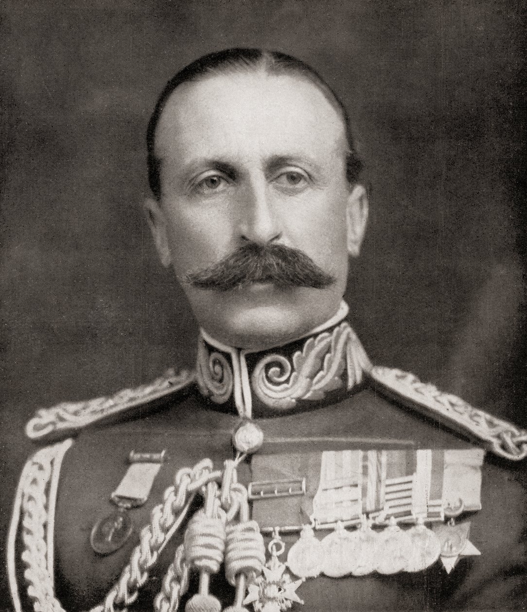Sir Edwin Alfred Hervey Alderson altábornagy, a The Illustrated War Newsból, 1915 alkotó: English Photographer