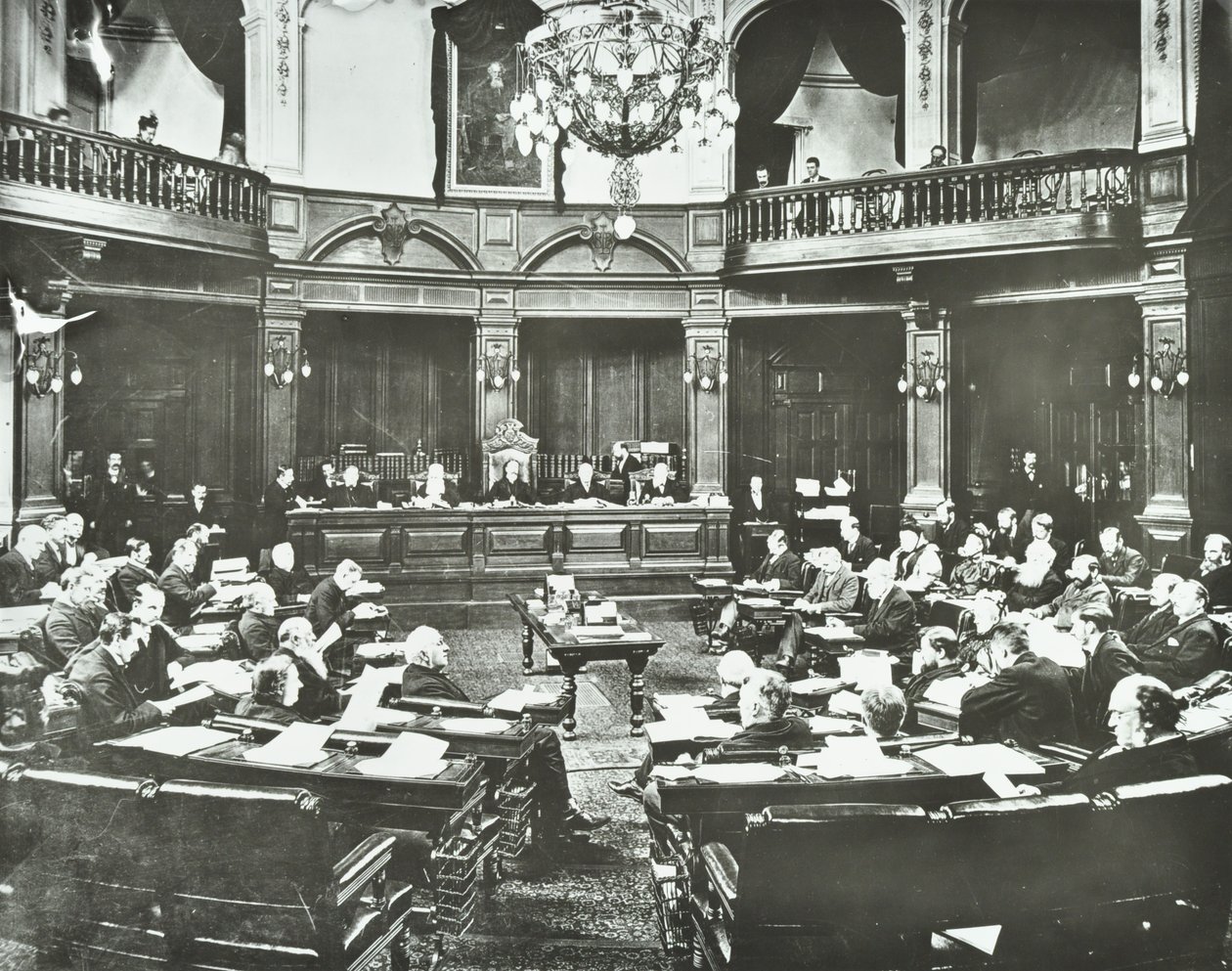 London School Board, 1895 alkotó: English Photographer