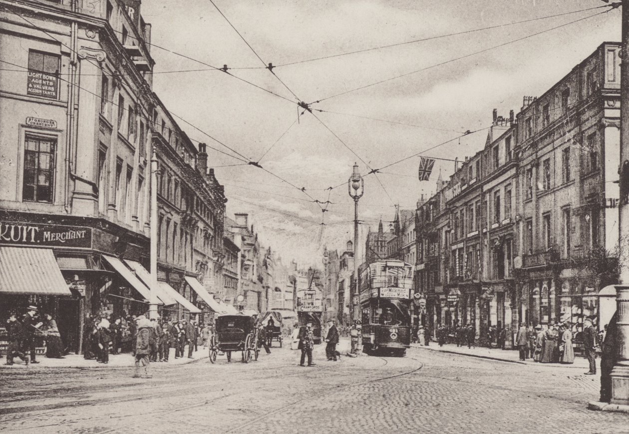 Lord Street, Liverpool (f/w fotó) alkotó: English Photographer