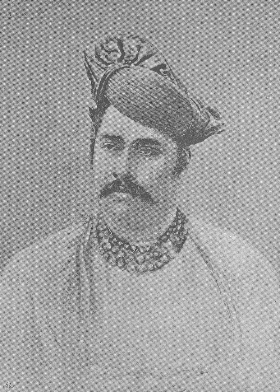 Maharaja Shivaji Rao Holkar Indore-ból alkotó: English Photographer