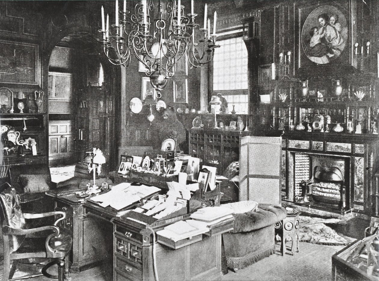 Marlborough House, Pall Mall, Westminster LB: Walesi herceg tanulmánya, 1895 alkotó: English Photographer