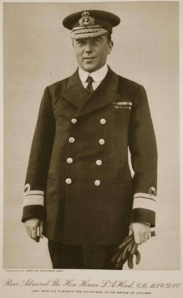 The Honorary Horace L.A. Hood ellentengernagy, 1914-1919 alkotó: English Photographer