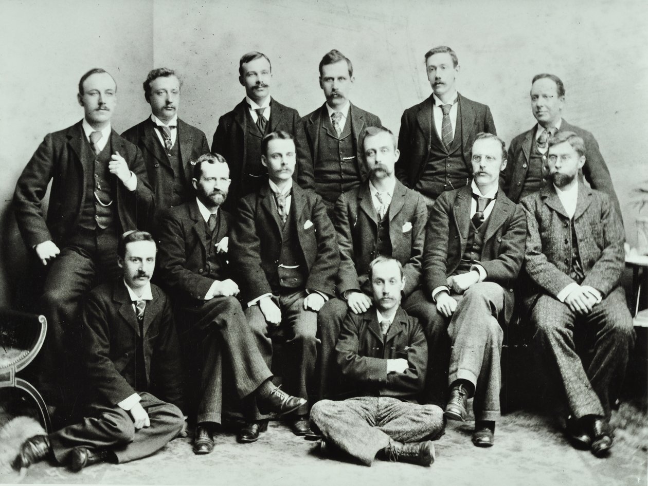 Rosendale Road School: tanári csoport, 1897 alkotó: English Photographer
