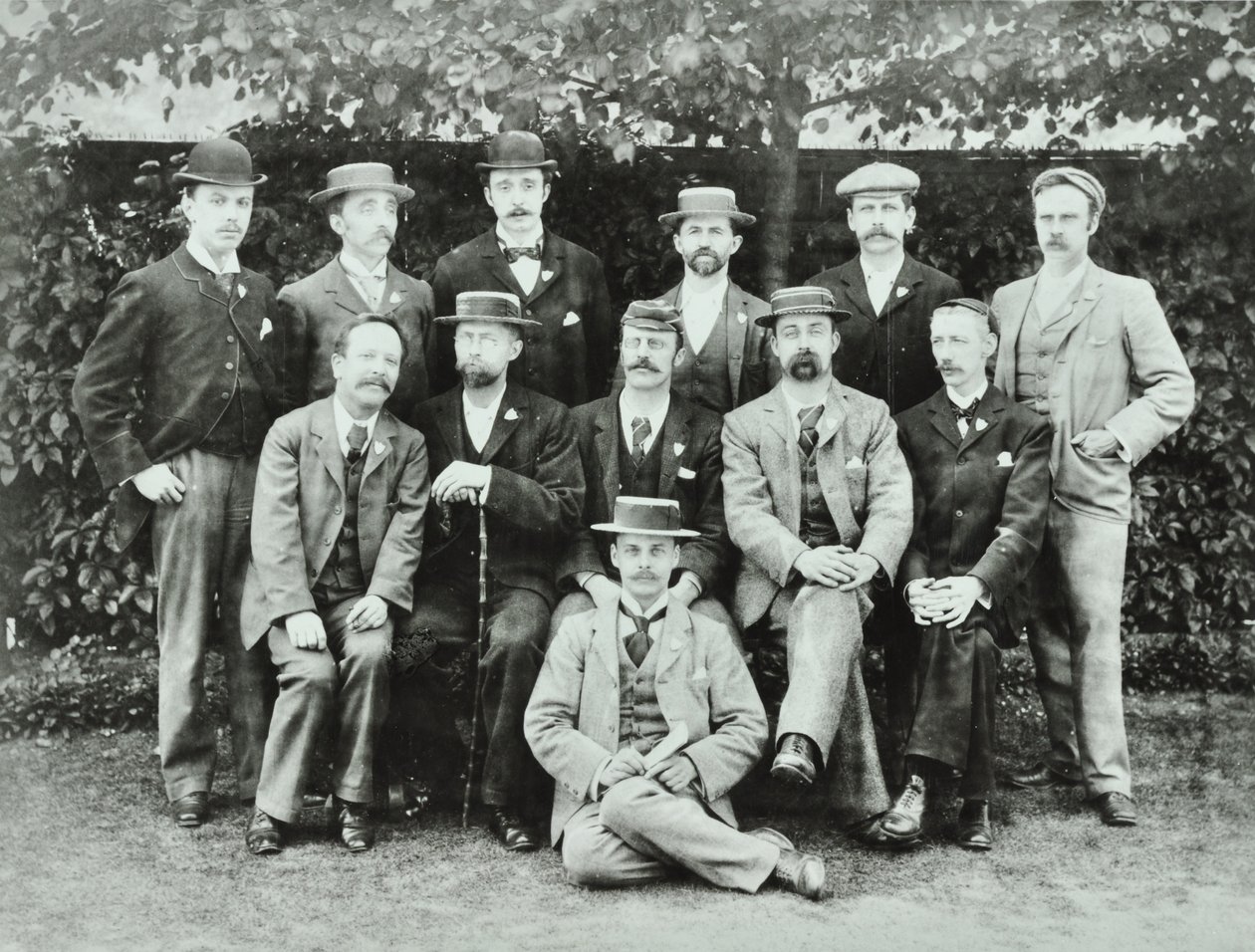 Rosendale Road School: tanári csoportok, 1897 alkotó: English Photographer