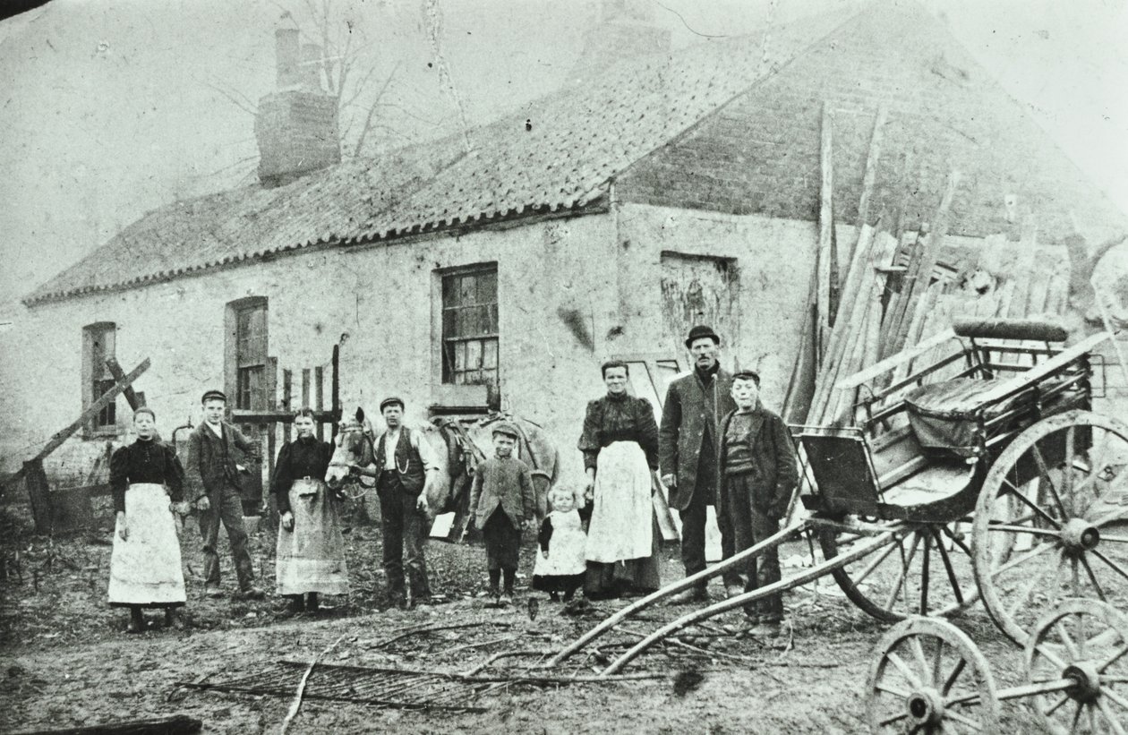 Szent Gothárd út: parasztházak, 1880 alkotó: English Photographer