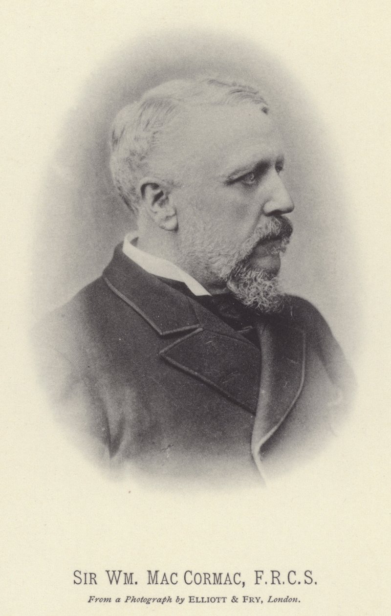 Sir William MacCormac, FRCS (fekete-fehér fotó) alkotó: English Photographer