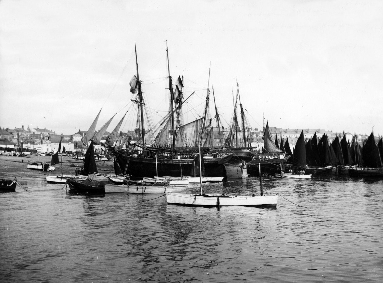 St Ives kikötője, 1880-1899 körül alkotó: English Photographer