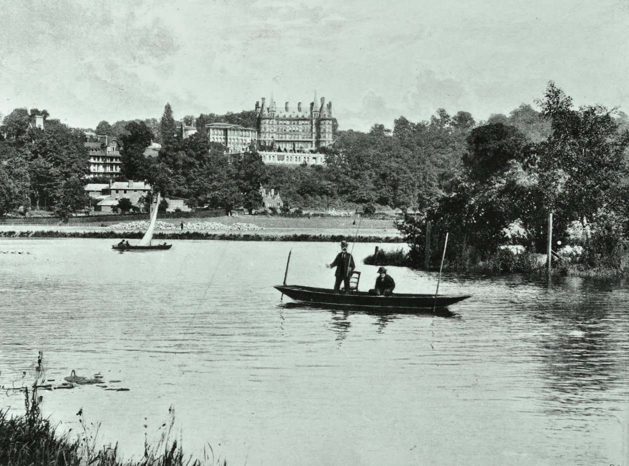 Csillag és harisnyakötő otthon, Richmond Hill, Richmond: általános nézet, 1895 alkotó: English Photographer
