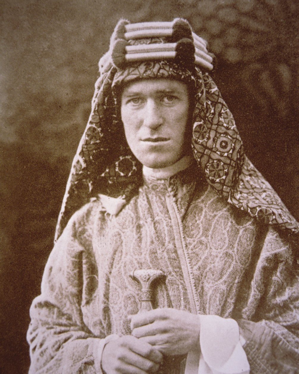 T.E. Lawrence arab jelmezben az első világháború alatt, 1914-1918 körül (f/w fotó) alkotó: English Photographer
