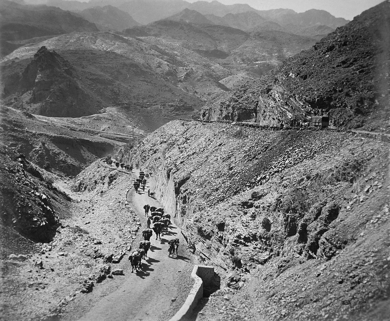 A Khyber-hágó, India északnyugati határa alkotó: English Photographer