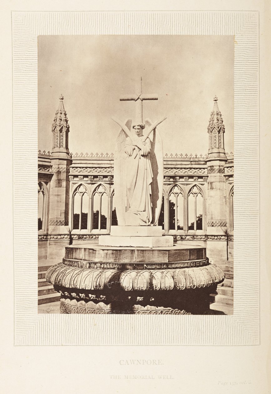 Az emlékkút, Cawnpore alkotó: English Photographer