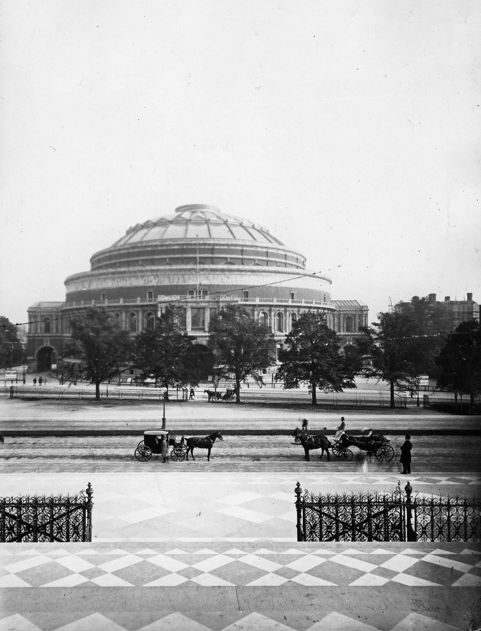 A Royal Albert Hall, London, 1880-as évek alkotó: English Photographer