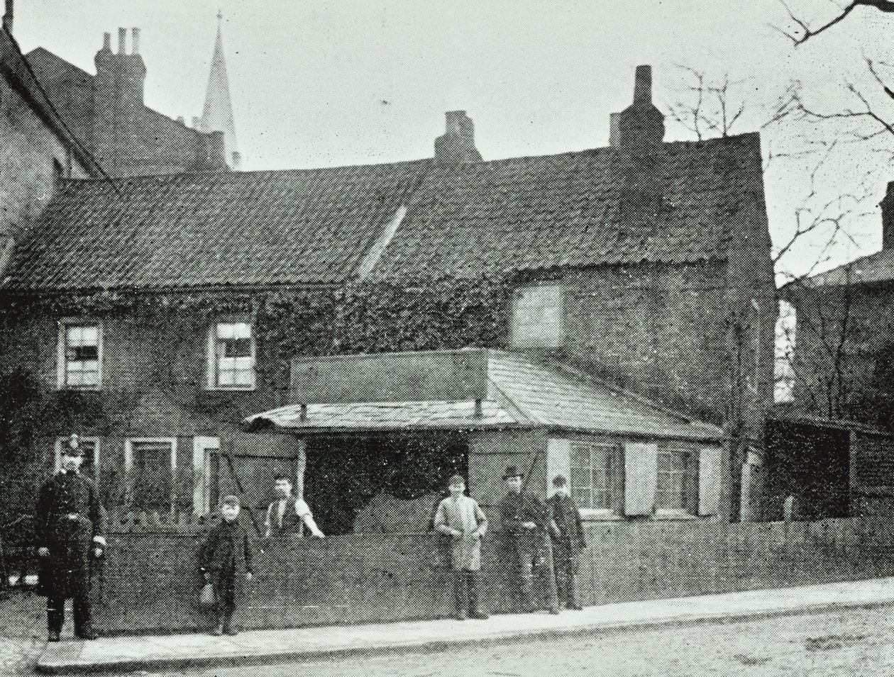 The Smithy, Broadway, Crouch End, 1890 alkotó: English Photographer